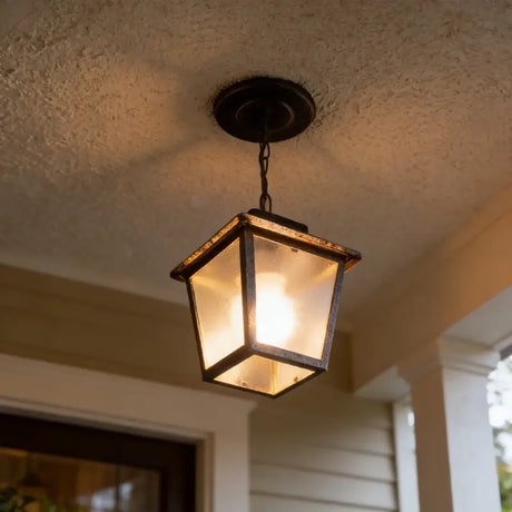 Luminária de Teto Pendente Vintage Estilo Colonial - Casas Gael