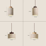Luminária de Teto Pendente Wabi-Sabi Estilo Japonês - Casas Gael