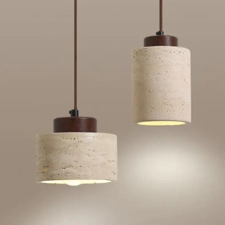 Luminária de Teto Pendente Wabi-Sabi Estilo Japonês - Casas Gael