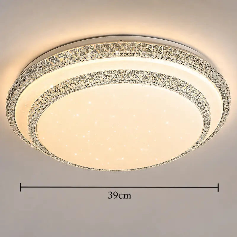 Luminária de Teto Plafon LED Moderno com 3 Cores de Luz - Casas Gael