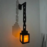 Luminária decorativa de parede efeito pixelado - Casas Gael