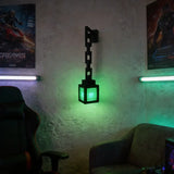 Luminária decorativa de parede efeito pixelado - Casas Gael