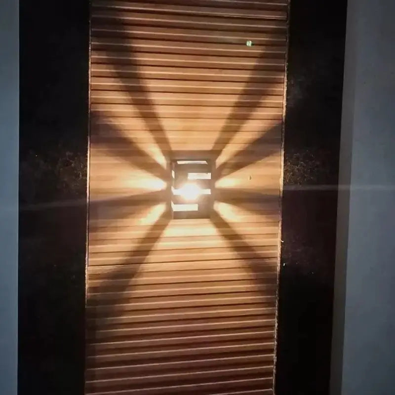 Luminária para Área Externa Frisada - Casas Gael