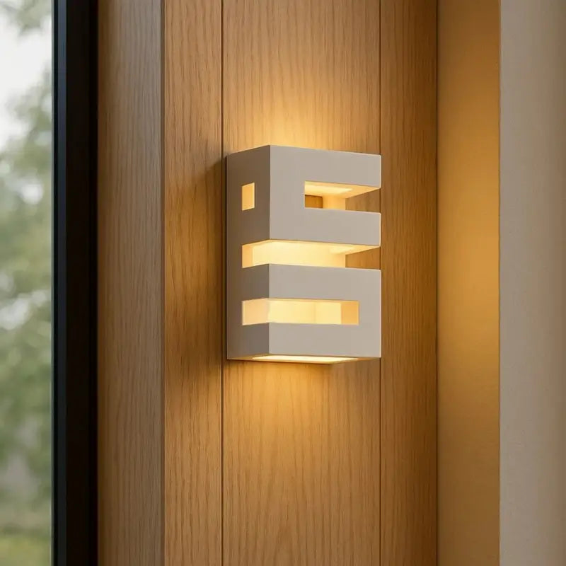 Luminária para Área Externa Frisada - Casas Gael