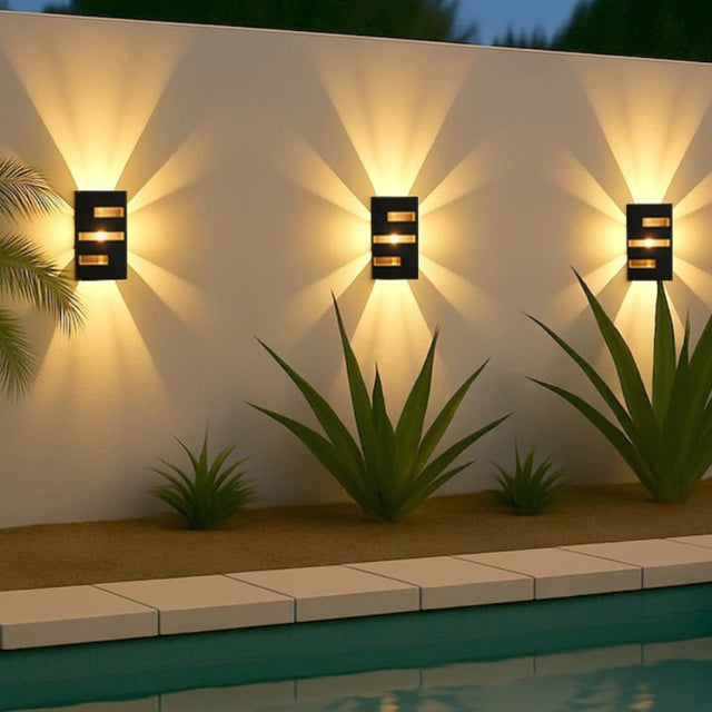 Luminária para Área Externa Frisada - Casas Gael