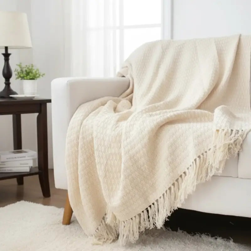 Manta para Sofá Artesanal Afetto - Casas Gael