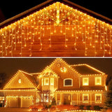 Pisca Pisca Cascata de Natal 10 Metros 220V Casas Gael