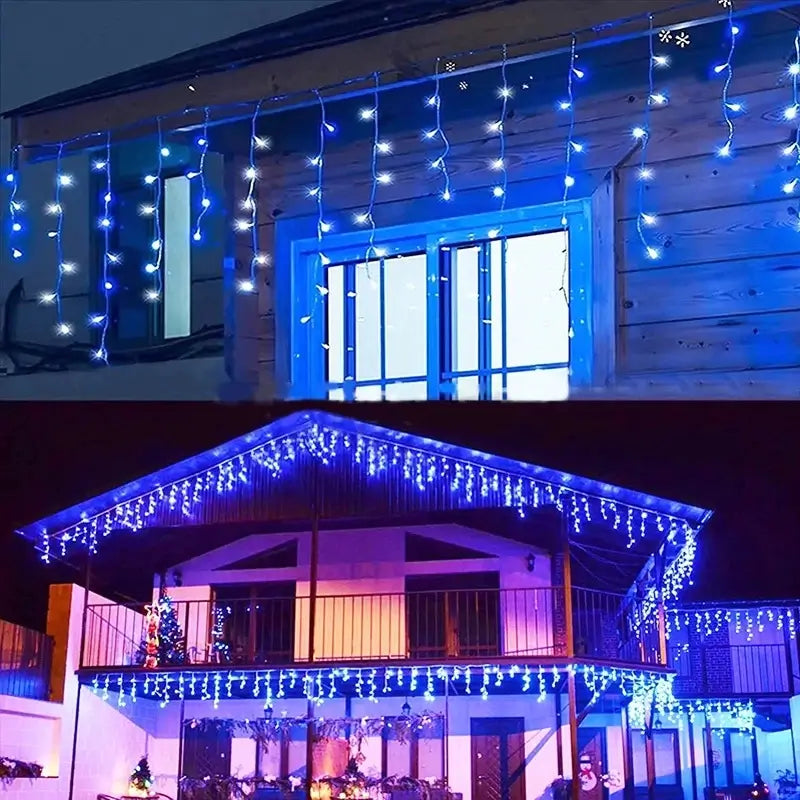 Pisca Pisca Cascata de Natal 10 Metros 220V Casas Gael
