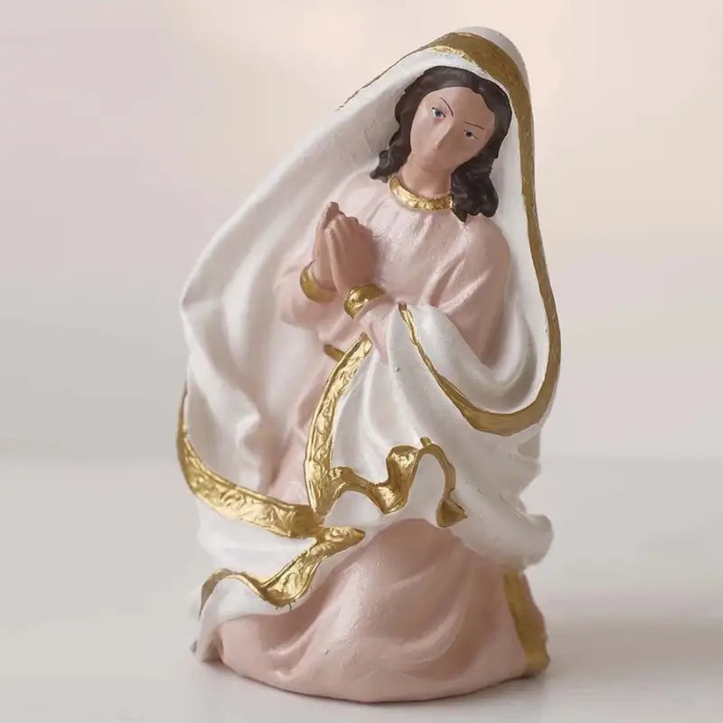 Presépio de Natal Completo 14 Peças Inquebrável - Casas Gael