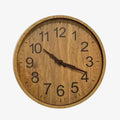 Relógio de Parede Moderno Wooden 30cm - Casas Gael