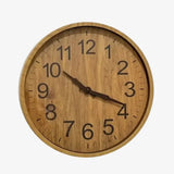 Relógio de Parede Moderno Wooden 30cm - Casas Gael