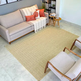 Tapete Sisal para Sala Antiderrapante 150x200cm - Casas Gael