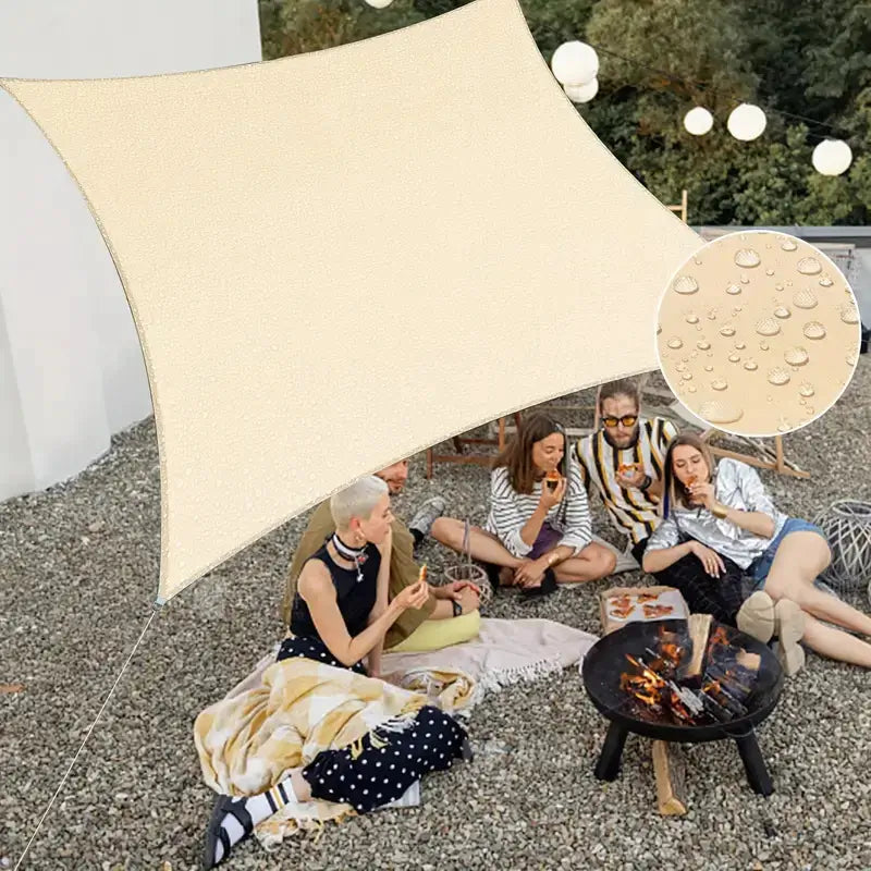 Toldo Impermeável de Sombra Exterior Proteção Solar Proteção UV - Casas Gael