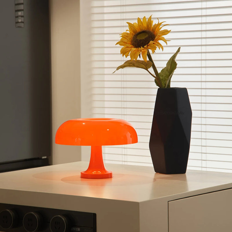 Abajur de LED Cogumelo Retrô USB - Casas Gael
