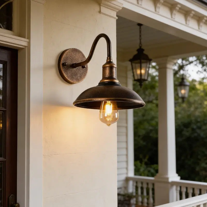 Arandela de Parede  Externa Vintage Estilo Colonial