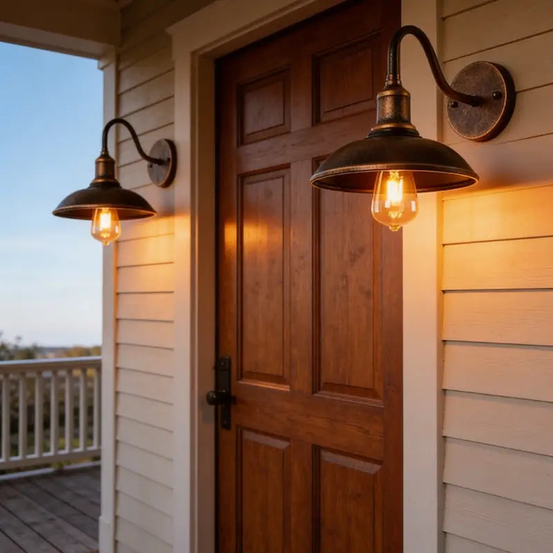 Arandela de Parede  Externa Vintage Estilo Colonial