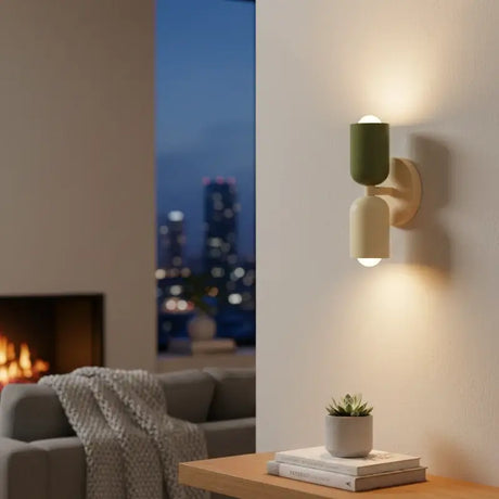 Arandela de Parede Dupla Minimalista - Casas Gael
