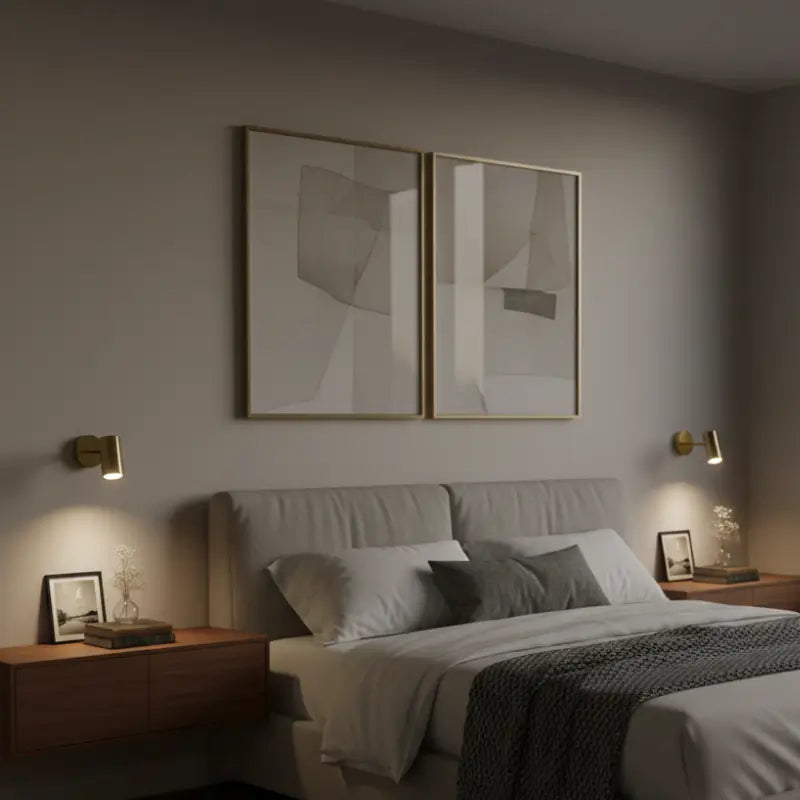 Arandela de Parede LED Minimalista - Casas Gael