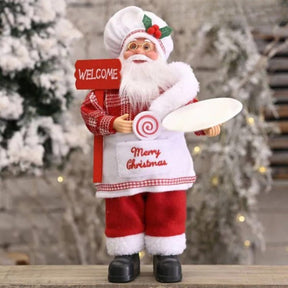 Boneco Papai Noel Decorativo 30cm - Casas Gael