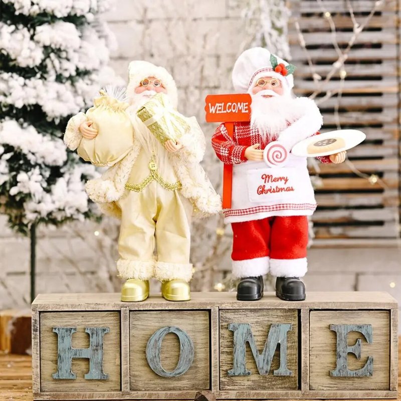 Boneco Papai Noel Decorativo 30cm - Casas Gael