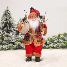 Boneco Papai Noel Decorativo 30cm - Casas Gael