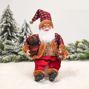 Boneco Papai Noel Decorativo 30cm - Casas Gael