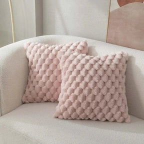 Capa de Almofada 3D Soft Plush - Casas Gael