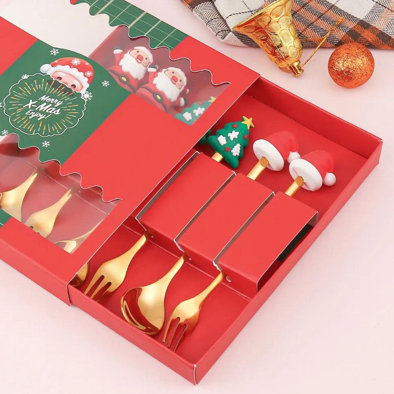 Conjunto de Talheres Decorativos Natal - Casas Gael