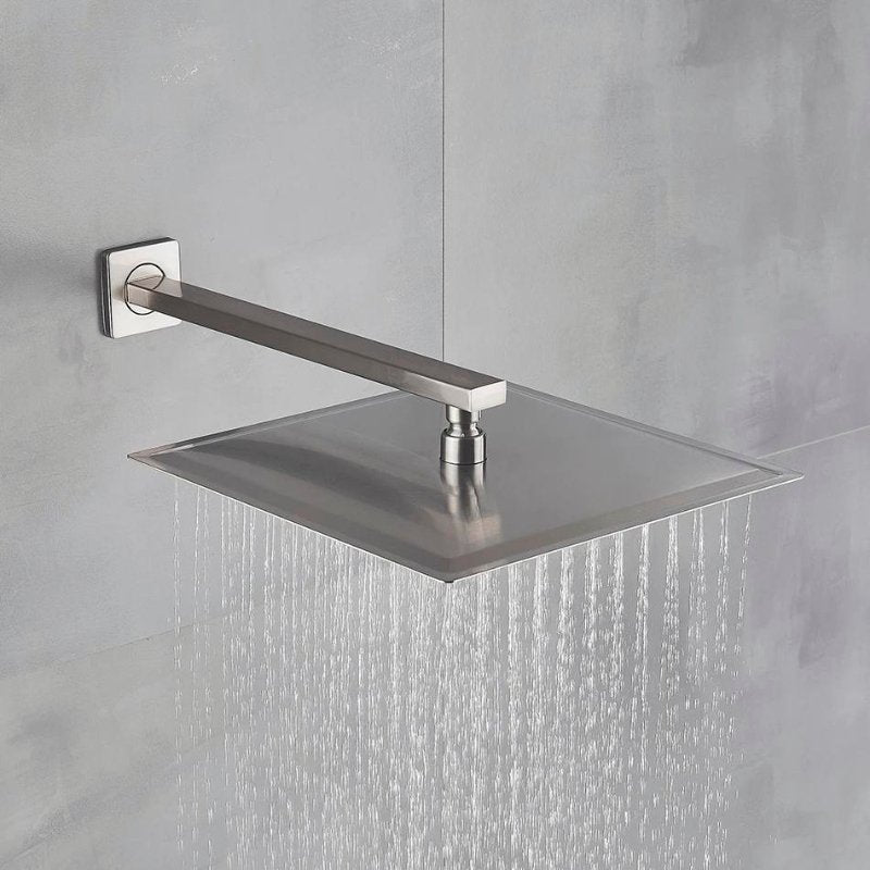 Ducha Chuveiro Slin Com Braço de 35cm Inox - Casas Gael