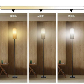 Luminária de Chão Minimalista Luz Ajustável - Casas Gael