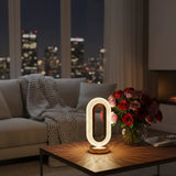 Luminária de Mesa Cristale Oval Luxuosa - Casas Gael