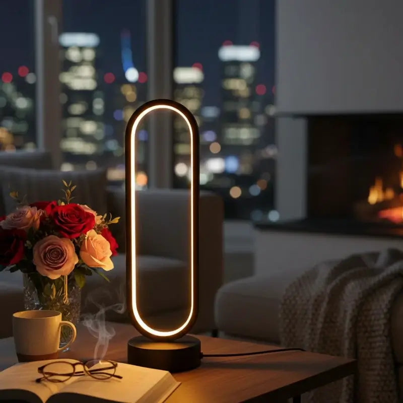 Luminária de Mesa Decorativa LED 3 Tons de Luz - Casas Gael