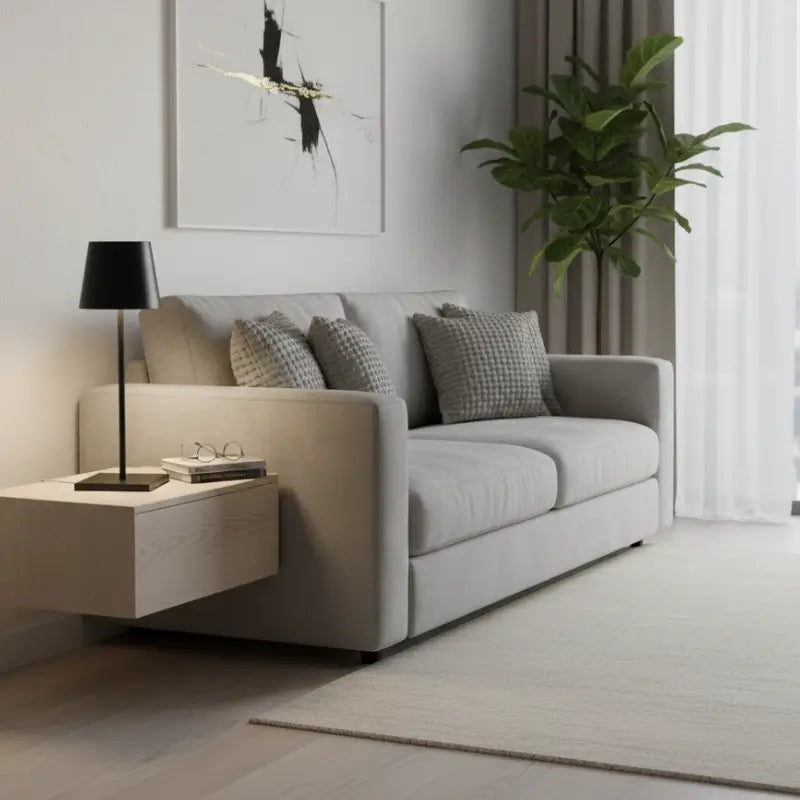 Luminária de Mesa Sem Fio Decorativa Dimerizável - Casas Gael