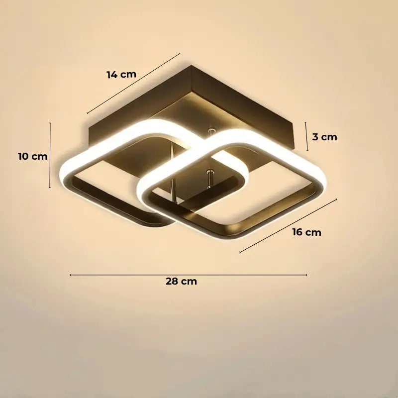 Luminária de Teto Led Moderna Bivolt - Casas Gael