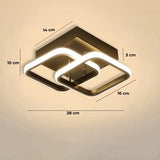 Luminária de Teto Led Moderna Bivolt - Casas Gael
