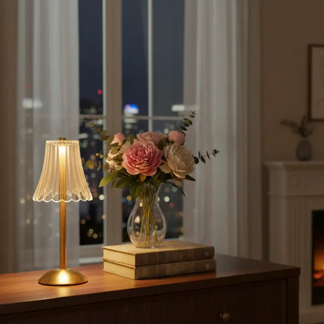 Luminária de Mesa Sem Fio Abajur - Casas Gael