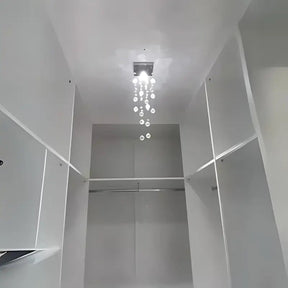 Lustre Gotas de Cristal Para Sala e Cozinha - Casas Gael