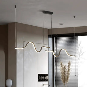 Lustre Led Minimalista Chicago - Casas Gael