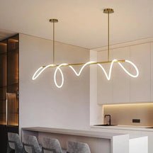 Lustre Moderno e Minimalista Para Sala Led - Casas Gael