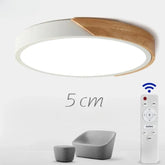 OUTLET - Luminária de Teto Plafon Led Controle Remoto 23cm Branco - Casas Gael