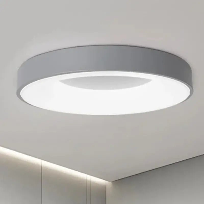 Plafon LED Sobrepor Sofisticado Com Luz Regulável 220V - Casas Gael