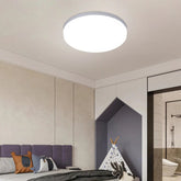 Plafon Sobrepor Branco LED Minimalista - Casas Gael