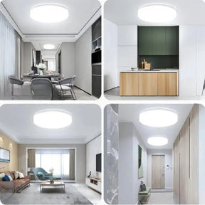 Plafon Sobrepor Branco LED Minimalista - Casas Gael