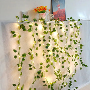 Planta decorativa com LED - Casas Gael