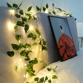 Planta decorativa com LED - Casas Gael