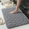 Tapete para banheiro antiderrapante absorvente e macio 60x40cm - Casas Gael
