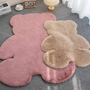 Tapete Para Quarto Pelúcia Formato de Urso - Casas Gael