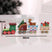 Trenzinho de Madeira Decoração Natal - Casas Gael