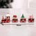 Trenzinho de Madeira Decoração Natal - Casas Gael