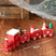 Trenzinho de Madeira Decoração Natal - Casas Gael